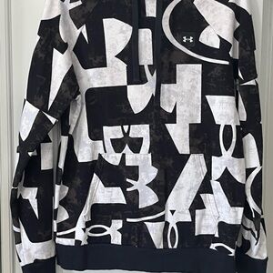 Under Armour Black Logo Print